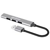 MANHATTAN 4Port USB-A Hub 3x480Mbit/s 1xGbit/s USB-A Stecker