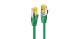 Lindy , Patch cable , RJ-45 (M) to RJ-45 (M) , 2 m , 6.5 mm , S/FTP , CAT 7 , halogen-free, snagless , green