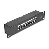 Delock 10? Kupplungs-Patchpanel 8 Port Cat.6
