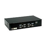 ROLINE DisplayPort USB 2.0 KVM Switch. 1 User - 4 PC