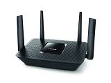 Linksys EA8300‑EU Router AC2200 Tri‑Band MU‑MIMO, 400+867+867 Mbps Wi‑Fi, 4×Gigabit LAN, USB 3.0, 4 External Antennas
