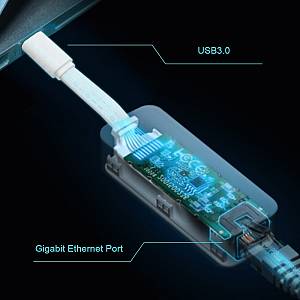 TP-LINK UE300C - USB Typ-C to RJ45 Gigabit Ethernet Network Adapter