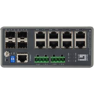 Switch 8x GE IGU-1271 4xGSFP 8xPoE