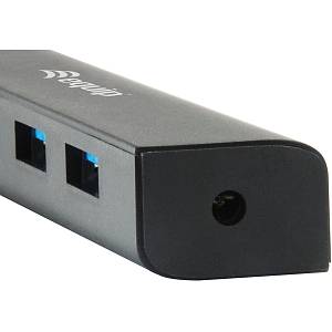 Equip USB-Hub 4-Port 3.2/C->4x3.0 5Gbps o.Netzteil sw