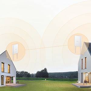 Zyxel NWA55AXE , Radio access point , Wi-Fi 6 , 2.4 GHz, 5 GHz , cloud-managed