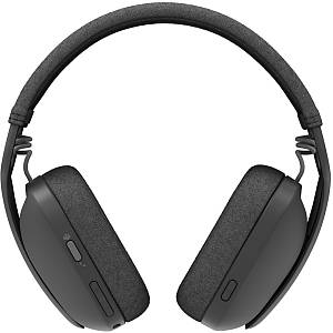 Logitech Zone Vibe Wireless Headset full size Bluetooth wireless USB-C via Bluetooth adapter graphite Certified for Microsoft Teams