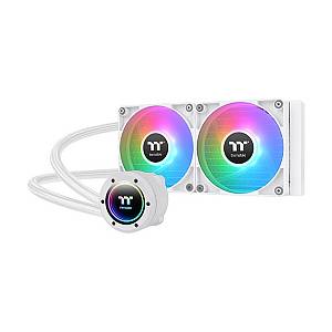 K Cooler Wasserkühlung Thermaltake TH240 V2 ARGB Sync CPU Liquid Cooler Snow Edition