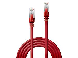LINDY Patchkabel Cat6 SSTP / S/FTP PIMF rot 0.30m