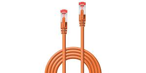 LINDY Patchkabel Cat6 S/FTP orange 1.00m