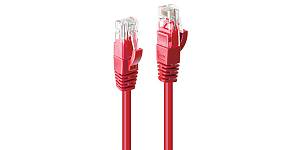 LINDY Patchkabel Cat6 U/UTP rot 5.00m