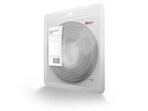 LINDY Patchkabel Cat6 U/UTP Basic grau 0.30m