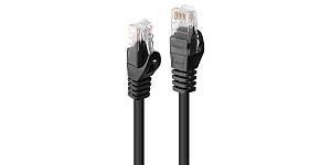 LINDY Patchkabel Cat6 U/UTP Basic schwarz 0.50m