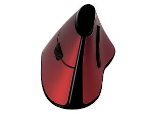 Ergonomic Vertical Mouse, wireless 2.4 GHz, red