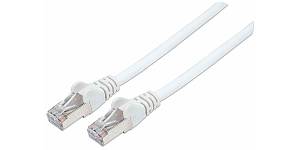 S/FTP 26 AWG, Cat7 Raw Cable, Cat6a Modular Plugs, 2 m (6.5 ft.), White