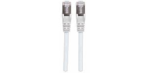 S/FTP 26 AWG, Cat7 Raw Cable, Cat6a Modular Plugs, 10 m (32 ft.), White