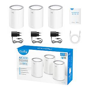 Cudy AX3000 Wi-Fi 6 Mesh 2.5G Solution 3-Pack