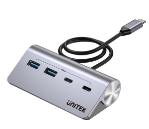 Unitek USB-C Hub 2xUSB-A 2xUSB-C 5Gbps & USB-C Power Port H1337A