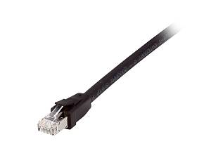 equip , Patch cable , Cat 8.1 S/FTP Patch Cable, LSOH, Black, 0.5m