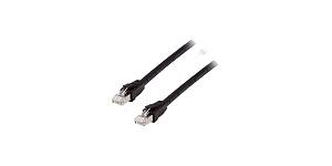 equip , Patch cable , Cat 8.1 S/FTP Patch Cable, LSOH, Black, 2.0m