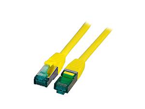 EFB RJ45 Patchkabel S/FTP, Cat.6A, LSZH, 1.5m, gelb