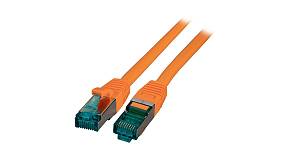 EFB RJ45 Patchkabel S/FTP, Cat.6A, LSZH, 15m, orange