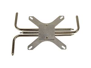 Inter-Tech IP-3 - Passive CPU cooler - (for: LGA1156, LGA1155, LGA1150, LGA1151, LGA1200, LGA1700)