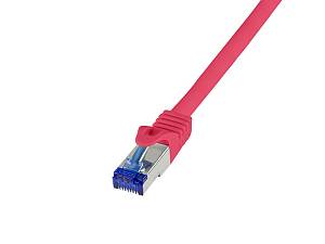 Logilink Patchkabel Ultraflex, Cat.6A, S/FTP, rot, 7,5 m