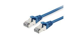 Equip Patchkabel Cat6       S/FTP 2xRJ45 30.00m    blau LSZH Polybeutel