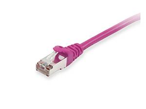 Equip Patchkabel Cat6       S/FTP 2xRJ45 50.00m    lila LSZH Polybeutel