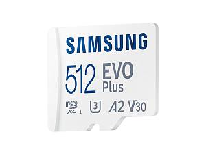 SD MicroSD Card 512GB Samsung SDXC EVO Plus (2024)(CL10) retail