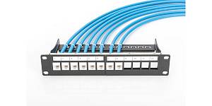 DIGITUS - Bulk cable - 305 m - U/UTP, Unshielded - simplex - CAT 6a - solid - light blue, RAL 5012