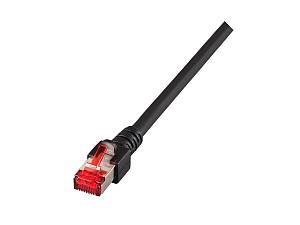 EFB RJ45 Patchkabel S/FTP, Cat.6, LSZH, 0.15m, schwarz