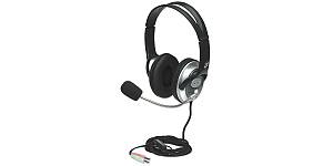 Classic Stereo Headset, 3.5mm, 161.5g, black