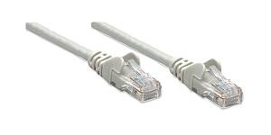 Network Cable, Cat5e, UTP, RJ-45 M/RJ-45 M, 5m, grey