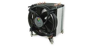 Inter-Tech K-17 , Processor cooler , (for: LGA1156, LGA1155) , aluminium , 92 mm , 3U