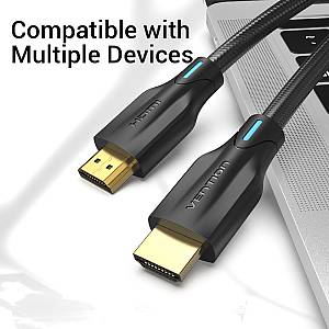 Vention HDMI Cable 2.1 8K Braided 3.0m AAUBI