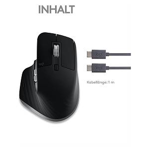 Logitech Master Series MX Master 3S for Mac grau