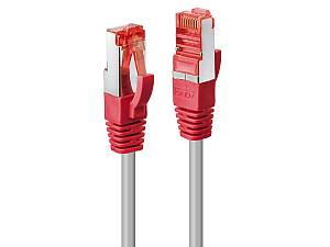 LINDY Patchkabel Cat6 CrossOver S/FTP grau/rot 15m