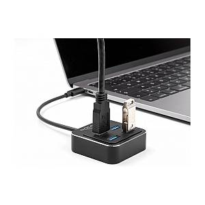 DELOCK USB 3.2 Gen 2 USB Type-C Hub mit 4 x USB Typ-A Buchse - 10 Gbps