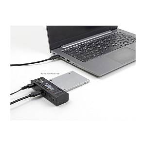 DELOCK USB Type-C Konverter fur 1 x M.2 SSD oder 1 x SATA SSD / HDD