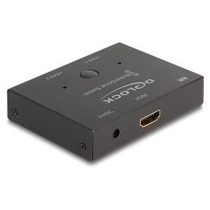 DELOCK HDMI 2 - 1 Switch bidirektional 8K 60Hz