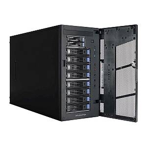 Server bluechip SERVERline T40322s Silent/Quiet-Server. Tower. Xeon 4410Y 32GB 2x960GB SSD 2x10 Gigabit Ethernet