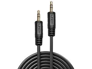 Lindy Premium - Audio cable - stereo mini jack (M) to stereo mini jack (M) - 5 m - shielded - black - molded
