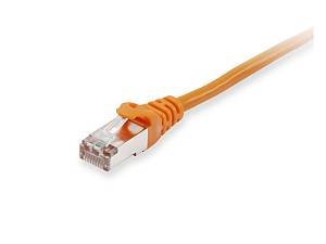 Equip Patchkabel Cat6A      S/FTP 2xRJ45 15.00m  orange LSZH Polybeutel