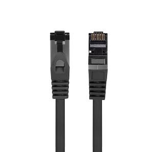Lanberg Patch Cable CAT8.1 S/FTP CU LSZH 1.0m Black