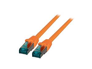 EFB RJ45 Patchkabel S/FTP, Cat.6A, LSZH, 25m, orange