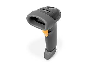 DIGITUS Barcode Handscanner 1D/2D Bluetooth QR-Code grau
