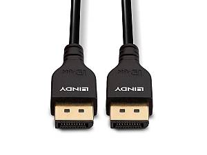 LINDY 2m Slim DisplayPort 1.4 Cable