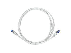 Logilink Patchkabel Ultraflex, Cat.6A, S/FTP, grau, 0,25 m