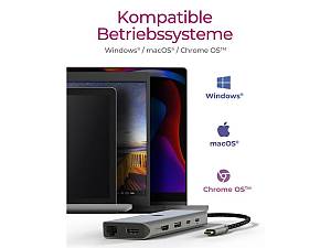 Dockingstation IcyBox 12-in-1 mobile USB 3.2 Gen 1 Type-C retail
